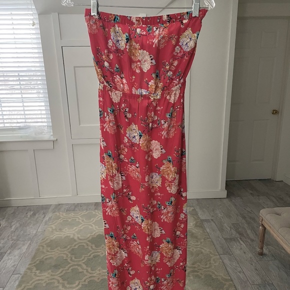 O'Neill Kai Floral Strapless Dress - Picture 1 of 4